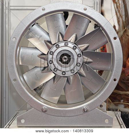 Industrial Axial Fan Blower With Blade Pitch