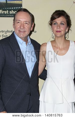 LOS ANGELES - JUL 30:  Kevin Spacey, Maggie Gyllenhaal at the Jameson's 