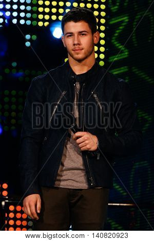 NEW  YORK-NOV 13: Nick Jonas on stage during VH1's 2nd Annual 'You Oughta Know Live In Concert' 2014 at Hammerstein Ballroom on November 13, 2014 in New York City.