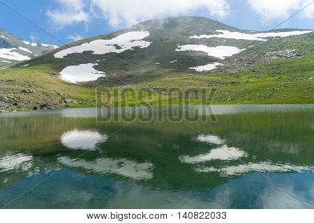 Crater Lake Sky And Reflection, Giresun - Turkey