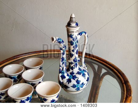 Jam O Subu - Decanter And Goblets
