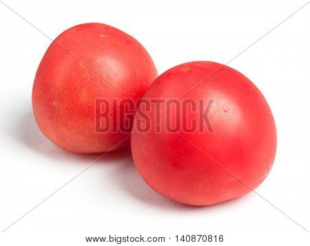 Tomatoes isolated on white background