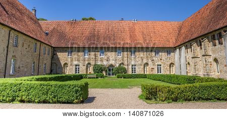 Panorama Of The Bentlage Monastery Courtyard