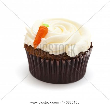 Carrot Cupcake With Butter And Sugar Icing