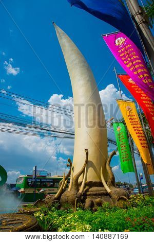Ho Chi Minh City, Vietnam, The Suoi Tien Park In Saigon.