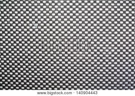 Blur focus black squre dots pattern background