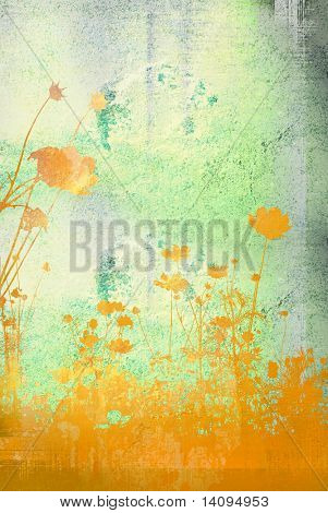fondos y texturas abstractas de la flor