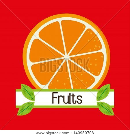 fruit fresh food icon vector illustration eps 10