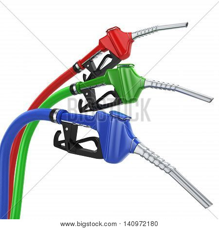 3D Rendering Refueling Nozzle