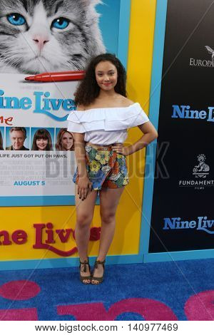 LOS ANGELES - AUG 1:  Kayla Maisonet at the 