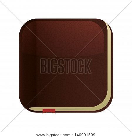 bible book god belief religion hope icon. Isolated and flat illustration. Vector graphic