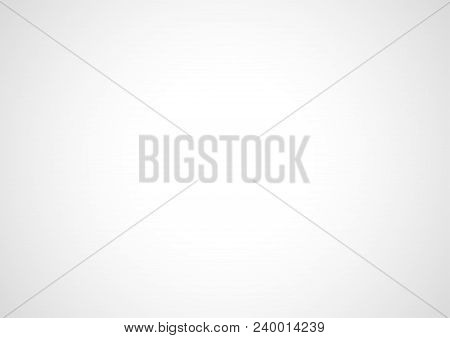 White Gradient Background With Gray Shadow. Studio Wignette Background With Gray Frame. Template For