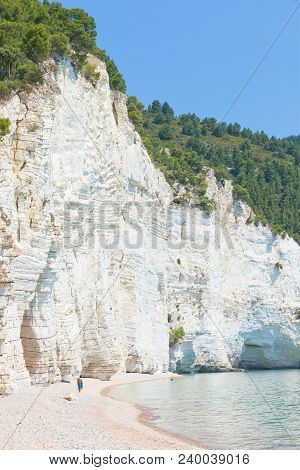 Vignanotica, Apulia, Italy - Visiting The Chalk Cliffs Of Vignanotica