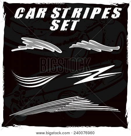 Car Vinyl Stripes Set 60.eps