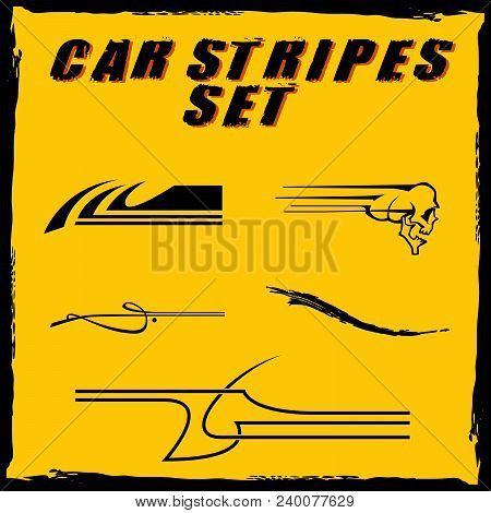 Car Vinyl Stripes Set 108.eps