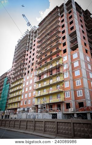 Construction Of The Multystoried Building, Building Of Housing
