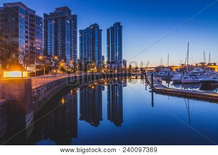 Quayside Marina Before Sunrise
