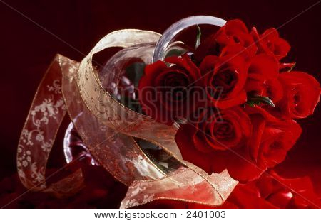 Gefallenen Rosen