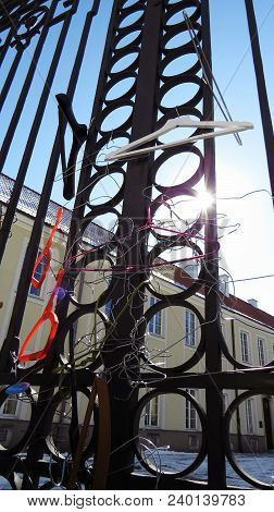 Protests In Front Of Catholic Archdiocese Of Warsaw, Poland