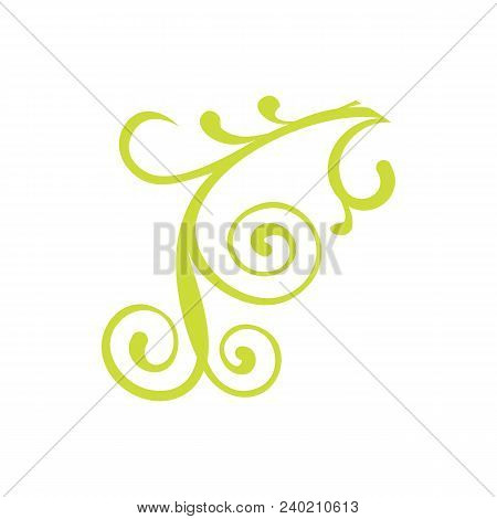 Creative Sample Design Leaf And Flower Logo