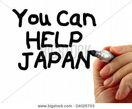 Japan Help tekst schrijven bericht