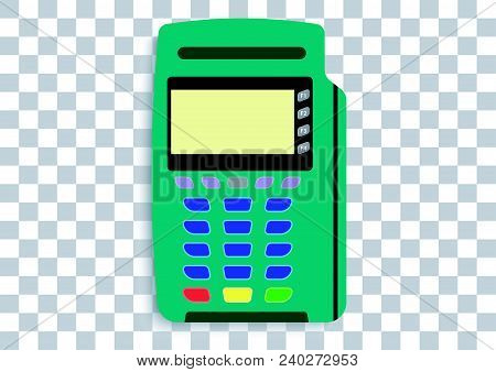 Vector Design Of Edc Machine Card Payment