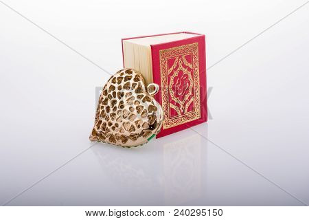 Heart Shape  And Islamic Holy Book Quran Mini Size