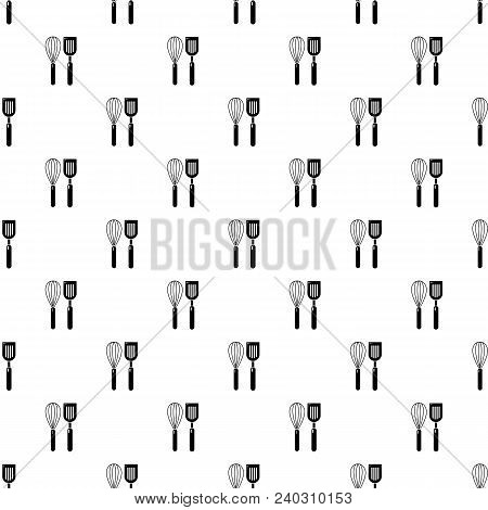 Cutlery Bake Pattern Vector Seamless Repeating For Any Web Design