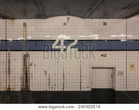 42Nd Street Times Square - New York City