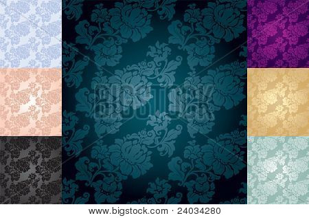 Seamless Wallpaper Background Pattern