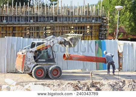 Construction of residential quarter