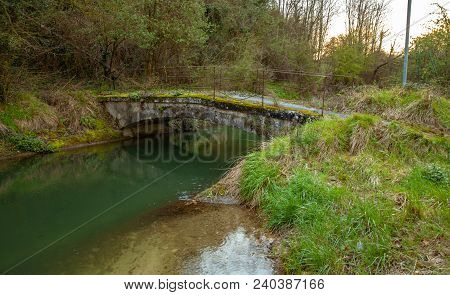Aquaduct  Saint-nazaire-en-royans  In The Auvergne-rhône-alpes Frence