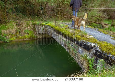 Aquaduct  Saint-nazaire-en-royans  In The Auvergne-rhône-alpes Frence