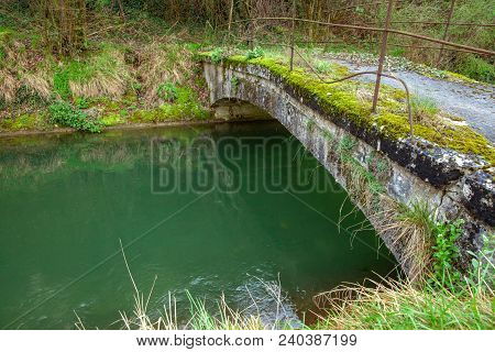Aquaduct  Saint-nazaire-en-royans  In The Auvergne-rhône-alpes Frence