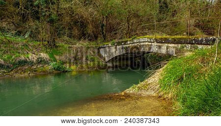 Aquaduct  Saint-nazaire-en-royans  In The Auvergne-rhône-alpes Frence