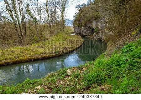 Aquaduct  Saint-nazaire-en-royans  In The Auvergne-rhône-alpes Frence