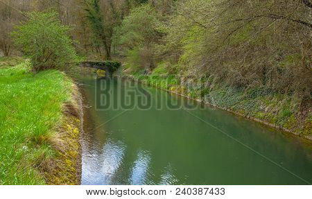 Aquaduct  Saint-nazaire-en-royans  In The Auvergne-rhône-alpes Frence