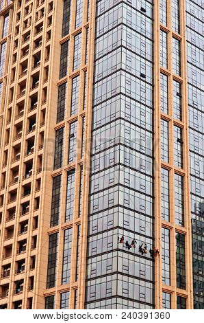 Tall building and people
.Photographed in Changchun, China