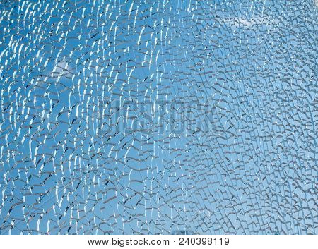 Glass Broken Cracks.