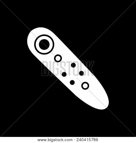 Virtual Reality Remote Control Icon. Silhouette Virtual Reality Remote Control Vector Icon For Web D