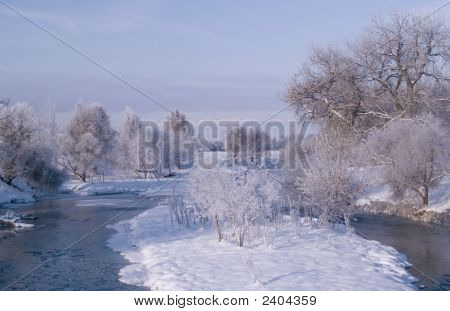 Poudre River Winter