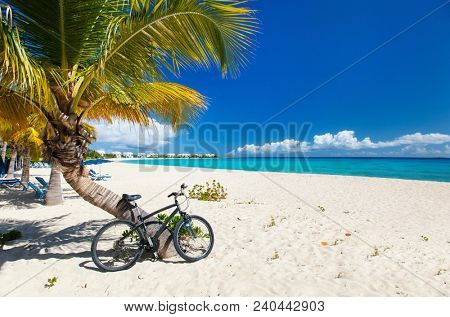 Perfect Caribbean beach on Anguilla island