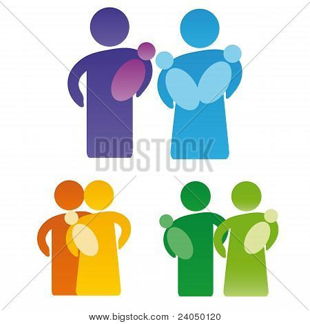 家族のピクトグラム