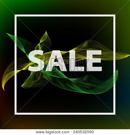 Sale Banner Template Design. Vector Illustration. Modern Promotion Square Web Banner For Social Medi