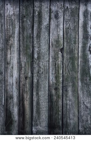 Old, Grunge Wooden Wall Used As Background Oak