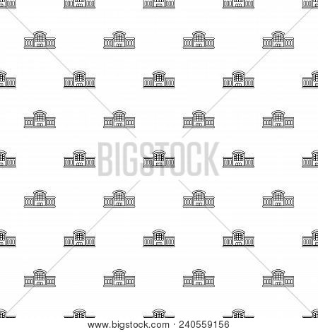 Railway Station Pattern Vector Seamless Repeating For Any Web Design