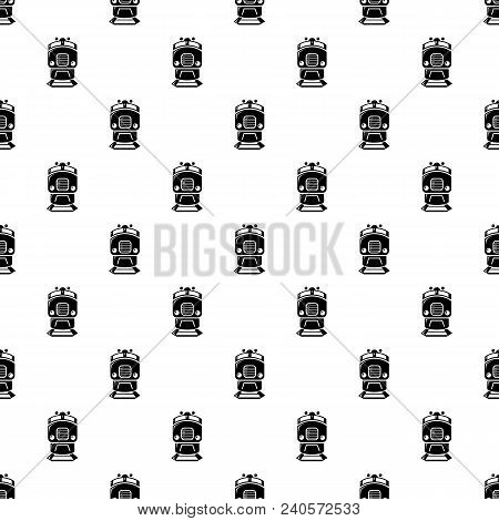 Train Pattern Vector Seamless Repeating For Any Web Design
