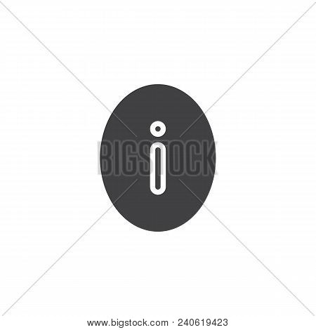 Information Sign Vector Icon. Filled Flat Sign For Mobile Concept And Web Design. Help Simple Solid 