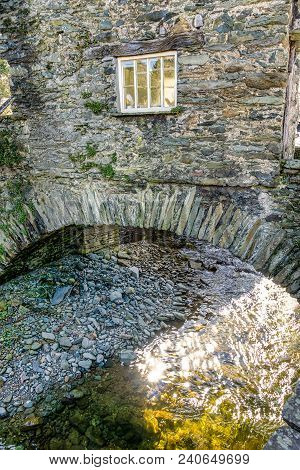 Close Up Of The Bridge House, Ambleside, In The English Lake District