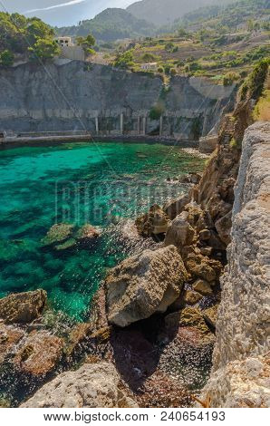 Cala Banyalbufar Is A Beach On The Island Of Mallorca